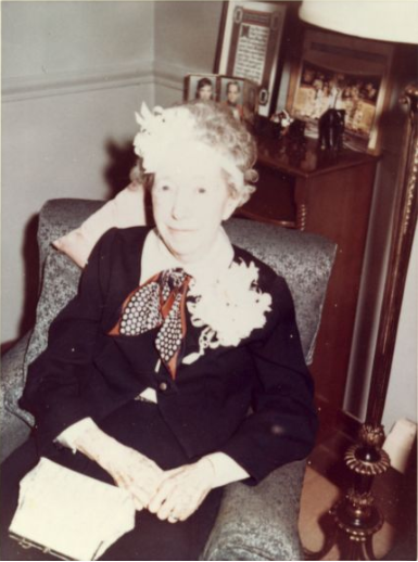 An archived photo of T. Marie Chilton circa 1970